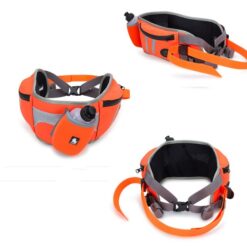 Ceinture de randonnée, jogging canicross - Orange