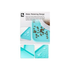 Alternative view of Tapis de sol en silicone pour gamelles chiens & chats TrueLove