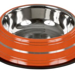 Gamelle inox antidérapant Orange