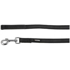 Longe pour chien 5 et 10 m caoutchouc noir