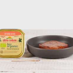 Almo Bio Organic nourriture humide pour chats avec saumon 85g