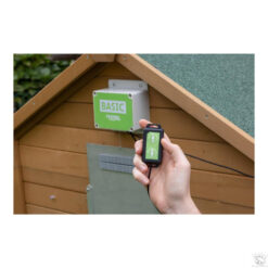 Alternative view of Bouton externe pour porte de poulailler automatique