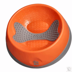 Alternative view of LickiMat Oh Bowl orange