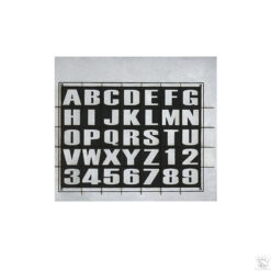 Alternative view of Lettre velcro