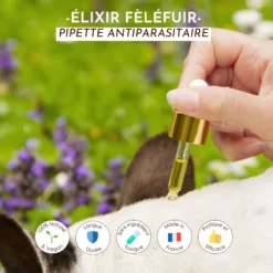 Alternative view of Élixir Fèléfuir, huile antiparasitaire