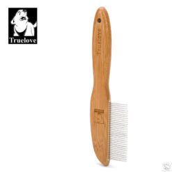 Alternative view of Peigne en bambou à dents arrondie