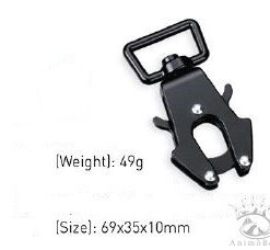 Boucle de Traction Frog 69x35mm