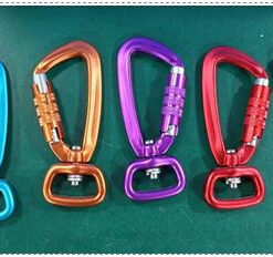 Mousqueton twist aluminium 4kn 25g