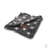 Couverture douillette Stars gris 90x70cm