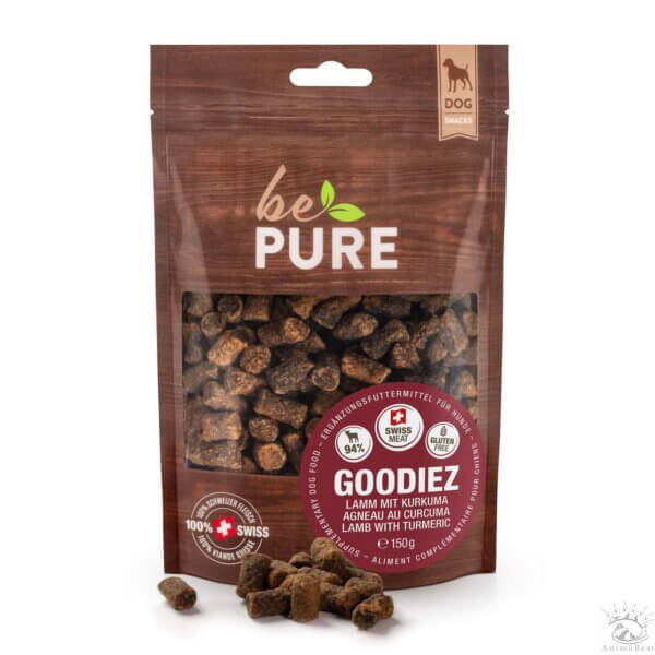 bePure Goodiez agneau et curcuma 150g
