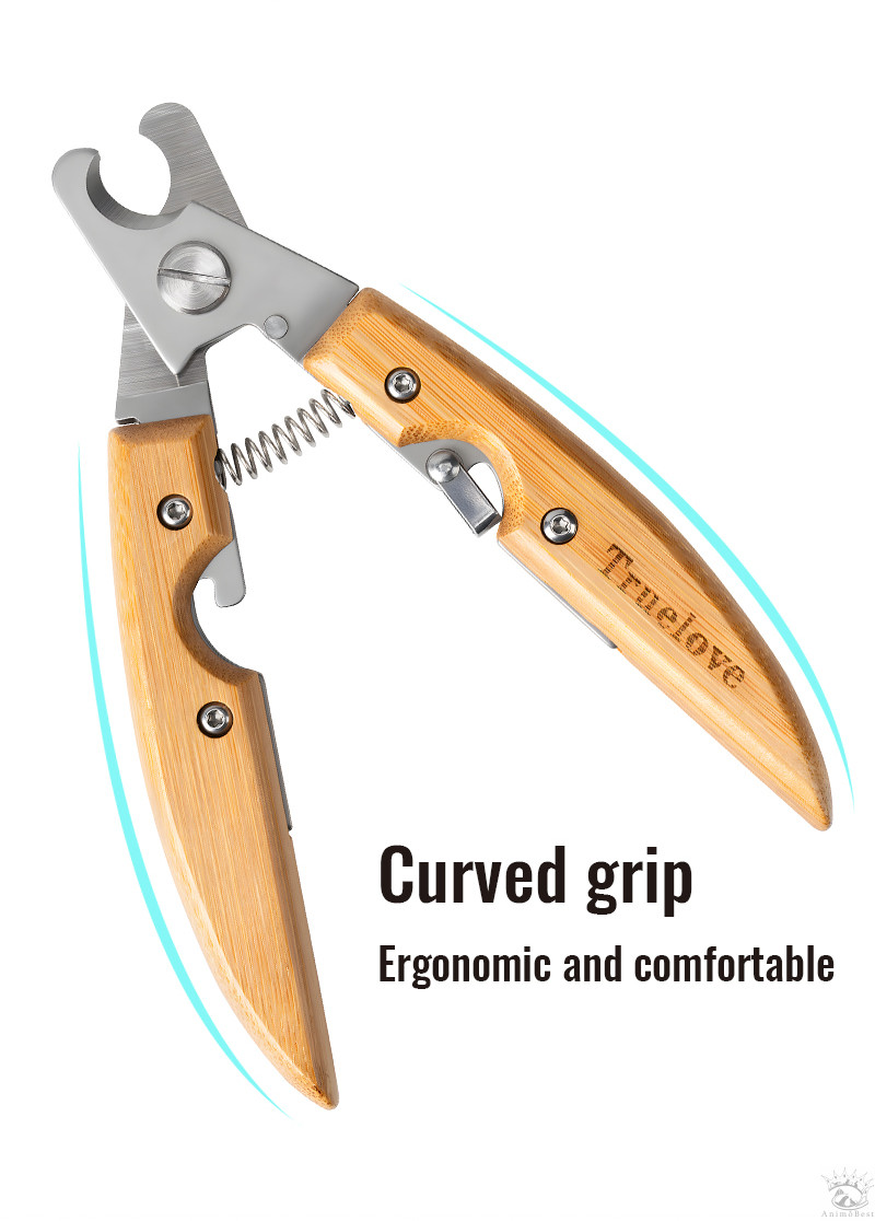 Coupe griffes 16.6x4.5cm en bambou pour Chien Truelove – Image 5