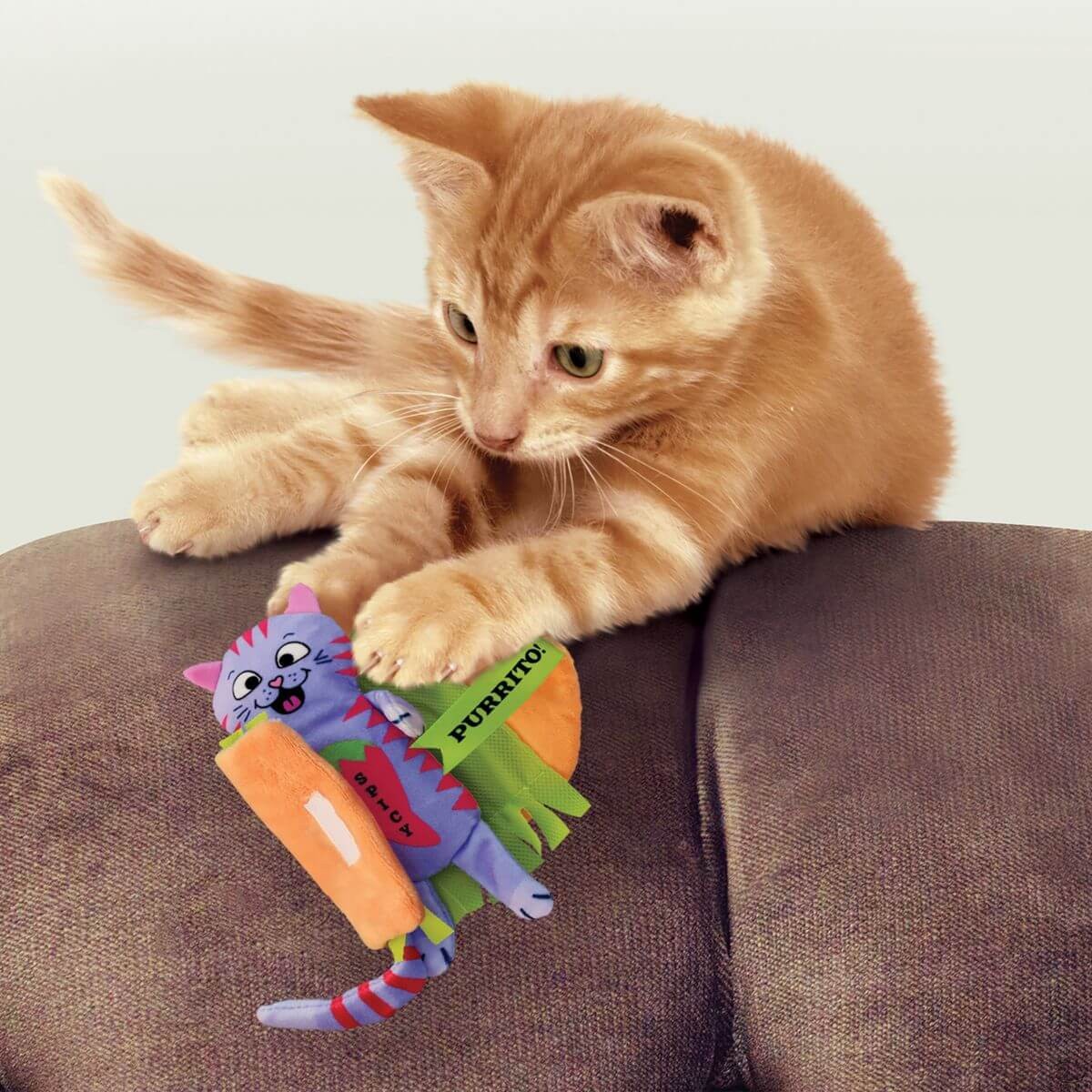 KONG Pull-A-Partz Purrito Jouet pour chats – Image 3