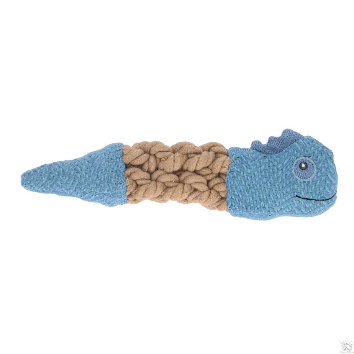 Chomper Gecko with Braided Rope Body jouet pour chiens