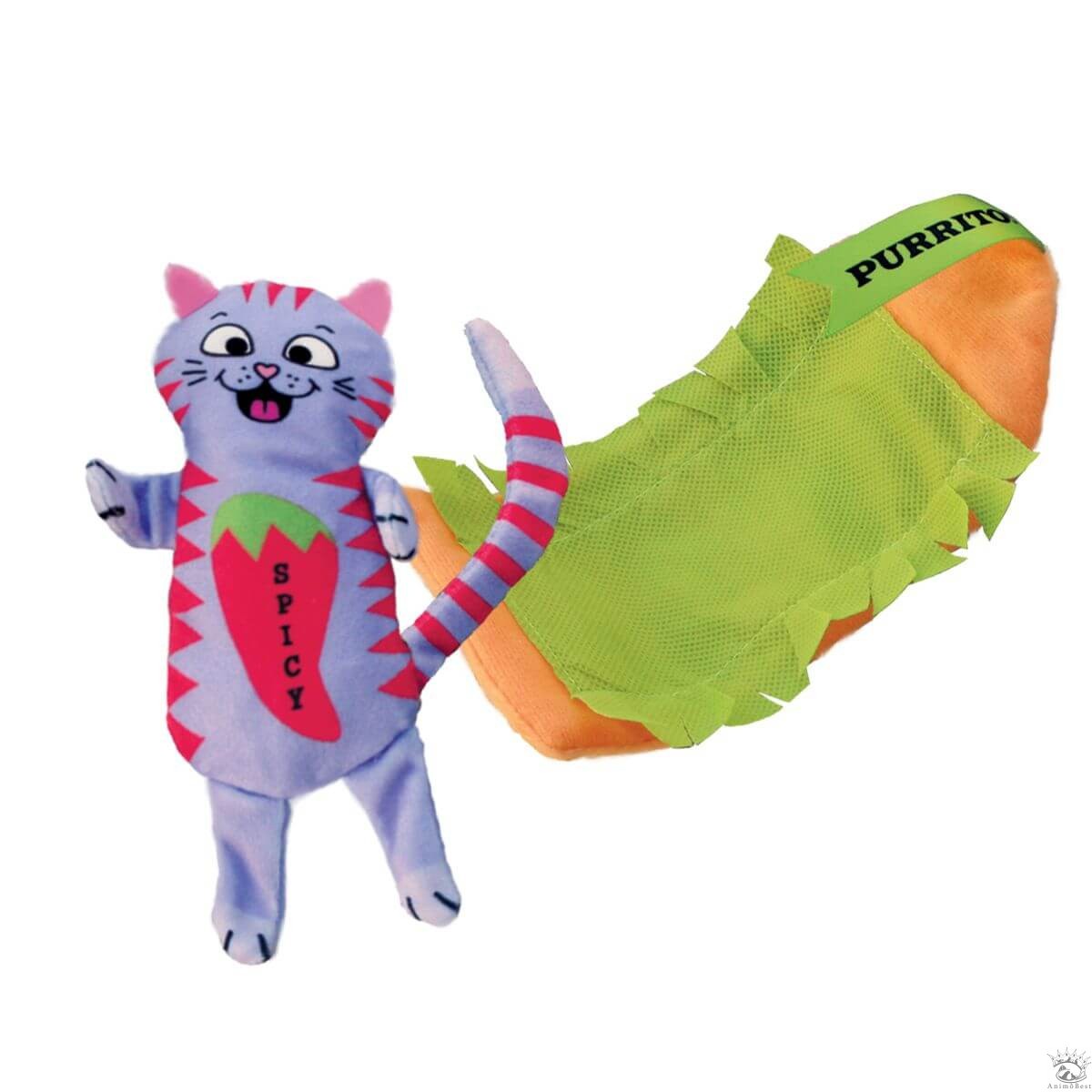 KONG Pull-A-Partz Purrito Jouet pour chats