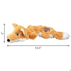 Alternative view of KONG® Scrunch Knots fox