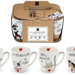Set de 4 mugs With Friends
